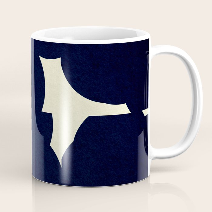 Abstract Black shape Coffee Mug Gallery Image 1