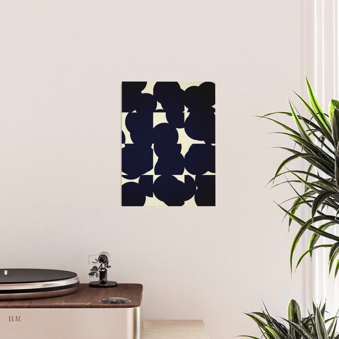 Abstract Black shape Poster Gallery Image 2