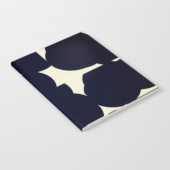 Abstract Black shape Notebook Gallery Image 1