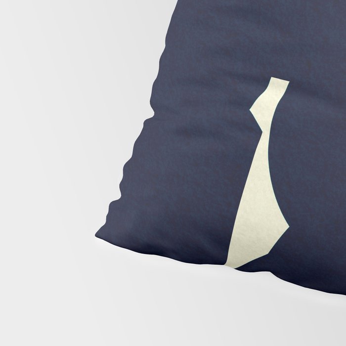 Abstract Black shape Pillow Sham Gallery Image 4