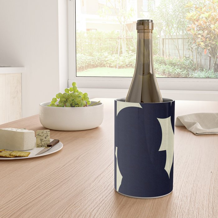 Abstract Black shape Wine Chiller Gallery Image 4