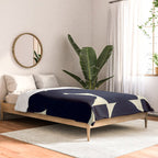 Abstract Black shape Comforter Gallery Image 2