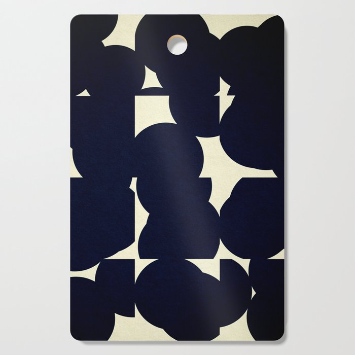 Abstract Black shape Cutting Board Gallery Image 1