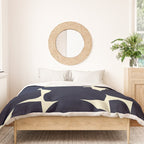 Abstract Black shape Duvet Cover Gallery Image 3