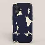 Abstract Black shape iPhone Case Gallery Image 1