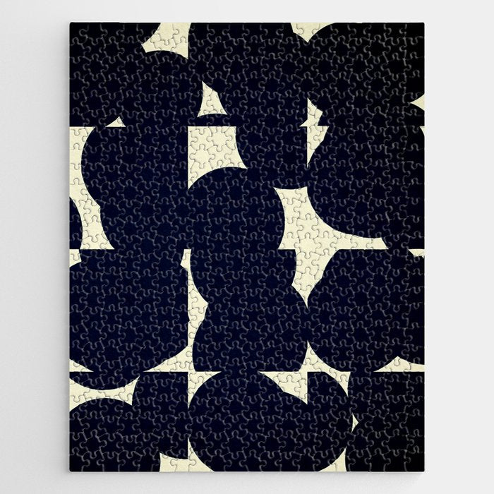 Abstract Black shape Jigsaw Puzzle Gallery Image 1