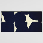 Abstract Black shape Desk Mat Gallery Image 3