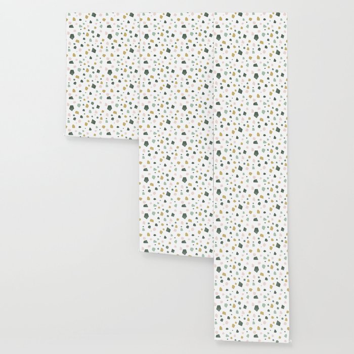 terrazzo stracciatella marble texture decorative pattern Wallpaper Gallery Image 3
