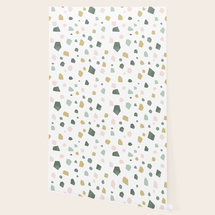 terrazzo stracciatella marble texture decorative pattern Wallpaper Gallery Image 2