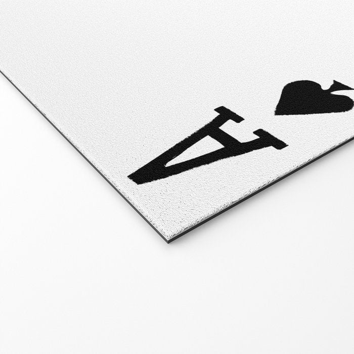 Ace of spade Welcome Mat Gallery Image 2