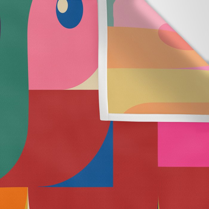 Happy Colorful Girls  Wall Tapestry Gallery Image 3