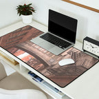 New York City Photography Staple Street Sky Bridge Desk Mat Gallery Image 2