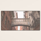 New York City Photography Staple Street Sky Bridge Desk Mat Gallery Image 3