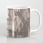 New York City Photography Staple Street Sky Bridge Coffee Mug Gallery Image 1