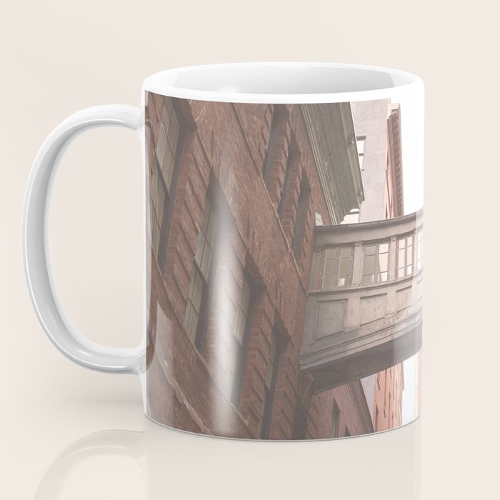 New York City Photography Staple Street Sky Bridge Coffee Mug Gallery Image 3