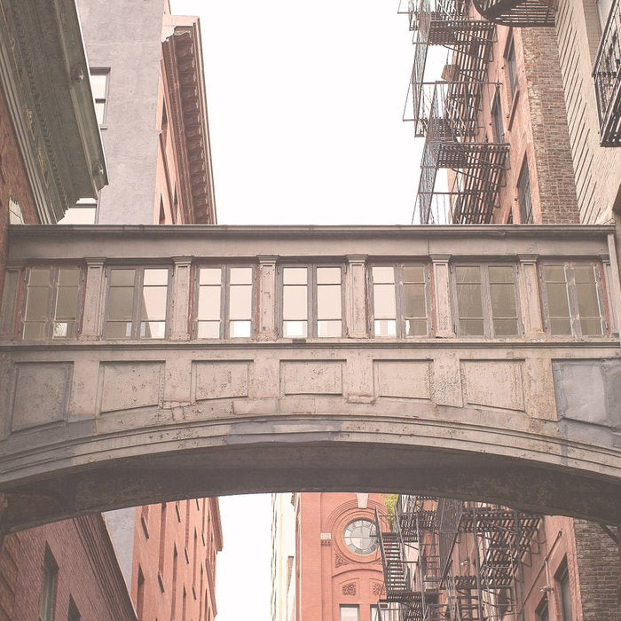 New York City Photography Staple Street Sky Bridge Coffee Mug Gallery Image 2