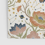 Boho Floral Galaxy Garden Poster Gallery Image 3