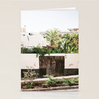 Botanical backyard Ibiza Spain | Lush greenery | Wanderlust Travel photography Stationery Card Gallery Image 2