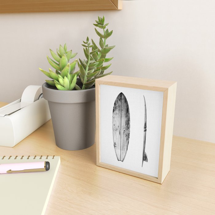 Surfboard Mini Art Print Gallery Image 2