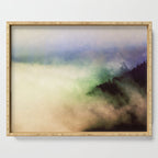 Ethereal Rainbow Clouds - Nature Photography Serving Tray Gallery Image 1