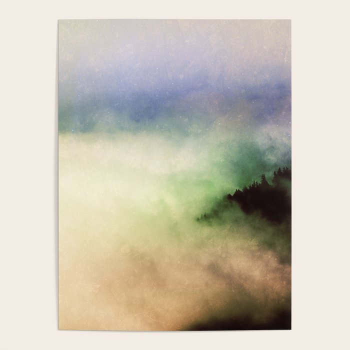 Ethereal Rainbow Clouds - Nature Photography Poster Gallery Image 1