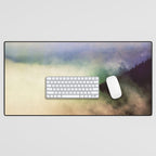 Ethereal Rainbow Clouds - Nature Photography Desk Mat Gallery Image 1