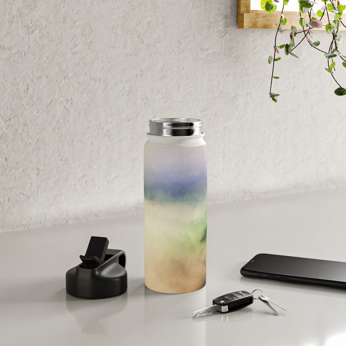 Ethereal Rainbow Clouds - Nature Photography Water Bottle Gallery Image 4