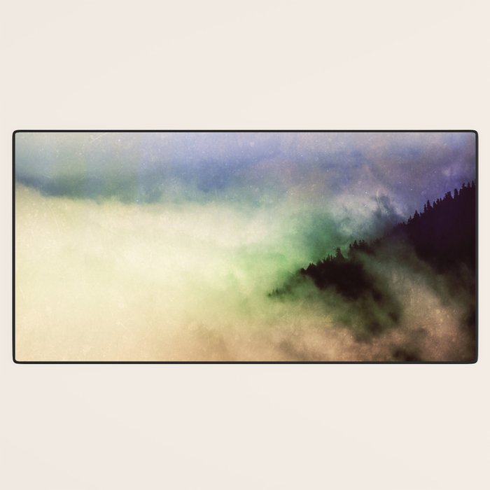 Ethereal Rainbow Clouds - Nature Photography Desk Mat Gallery Image 3