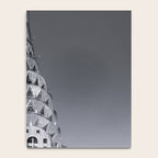 Pinnacle skyscraper sphere, New York, New York architectural black and white photograph Notebook Gallery Image 4