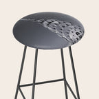 Pinnacle skyscraper sphere, New York, New York architectural black and white photograph Stool Gallery Image 2