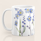 Blue Forget Me Not Blooms Coffee Mug Gallery Image 3