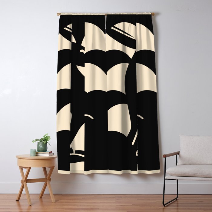 Minimalist Rabbit Window Curtain Gallery Image 5