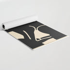 Minimalist Rabbit Yoga Mat Gallery Image 2