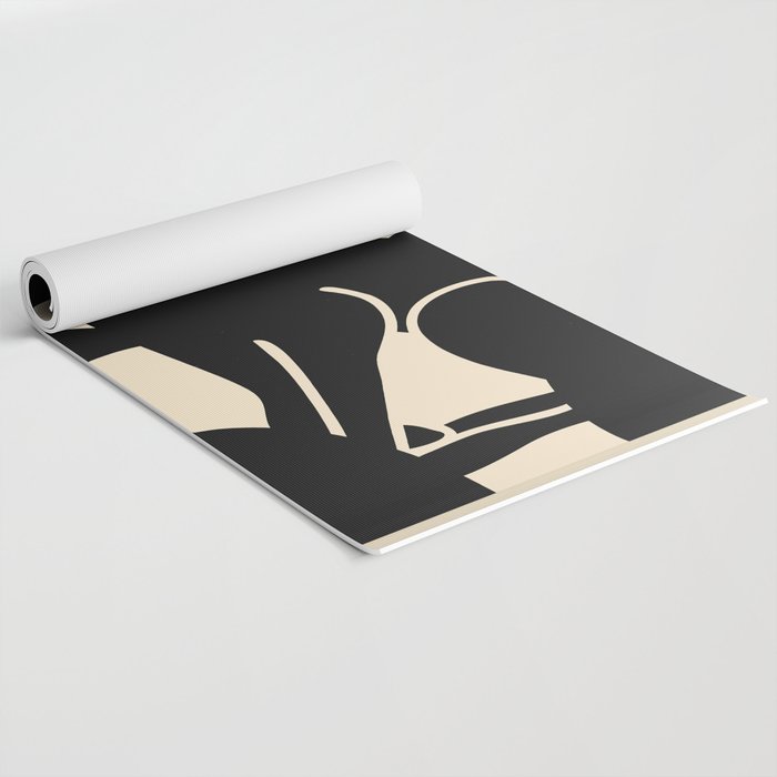 Minimalist Rabbit Yoga Mat Gallery Image 2