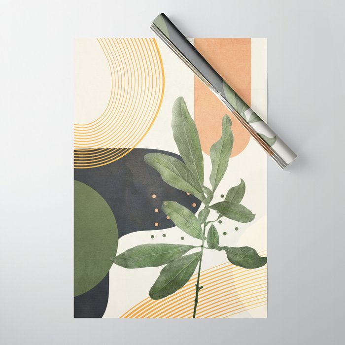 Branch Design 3 Wrapping Paper Gallery Image 1