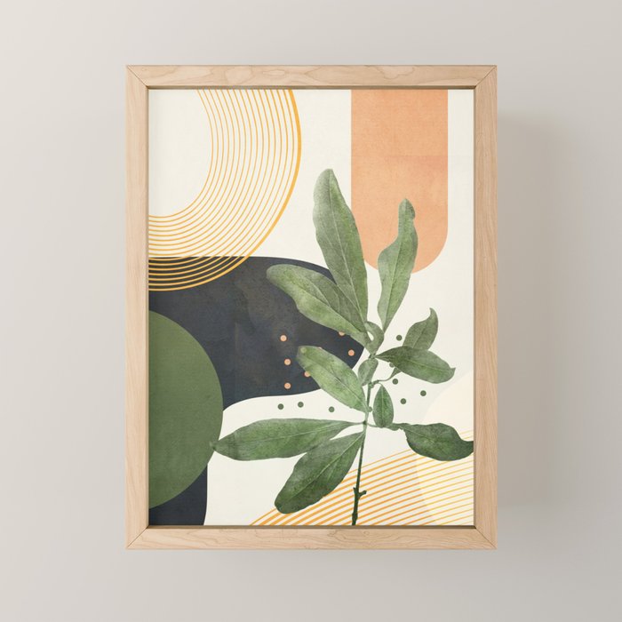 Branch Design 3 Mini Art Print Gallery Image 1