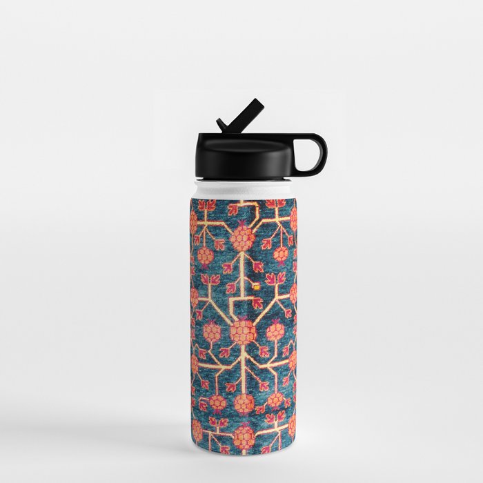 Khotan  Antique East Turkestan Rug Print Water Bottle Gallery Image 1