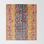 Khotan  Antique East Turkestan Rug Print Throw Blanket Gallery Image 2