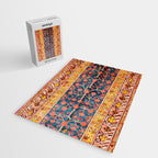 Khotan  Antique East Turkestan Rug Print Jigsaw Puzzle Gallery Image 2
