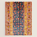 Khotan  Antique East Turkestan Rug Print Jigsaw Puzzle Gallery Image 1