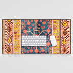Khotan  Antique East Turkestan Rug Print Desk Mat Gallery Image 1