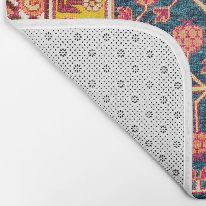 Khotan  Antique East Turkestan Rug Print Bath Mat Gallery Image 2