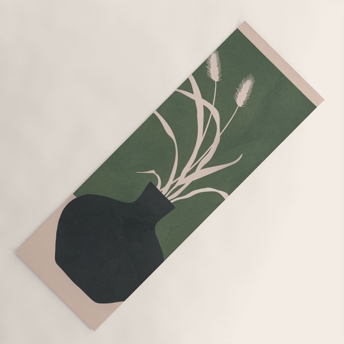 Minimal Abstract Vase Art I Yoga Mat Gallery Image 1
