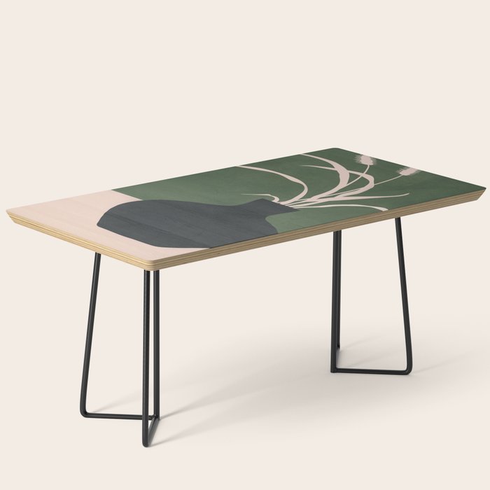 Minimal Abstract Vase Art I Coffee Table Gallery Image 1