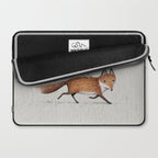 Fox & Crow - Piggyback Laptop Sleeve Gallery Image 2