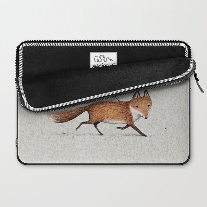 Fox & Crow - Piggyback Laptop Sleeve Gallery Image 2