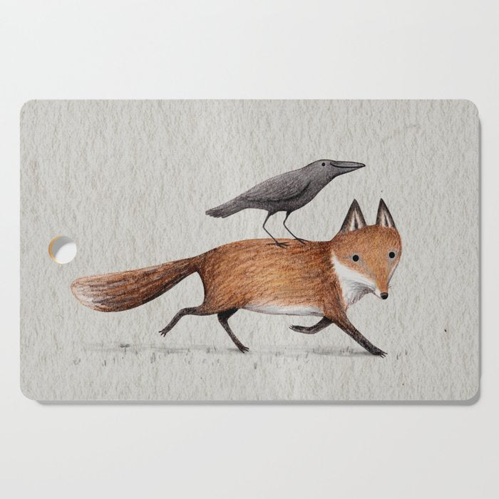 Fox & Crow - Piggyback Cutting Board Gallery Image 1