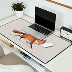 Fox & Crow - Piggyback Desk Mat Gallery Image 2
