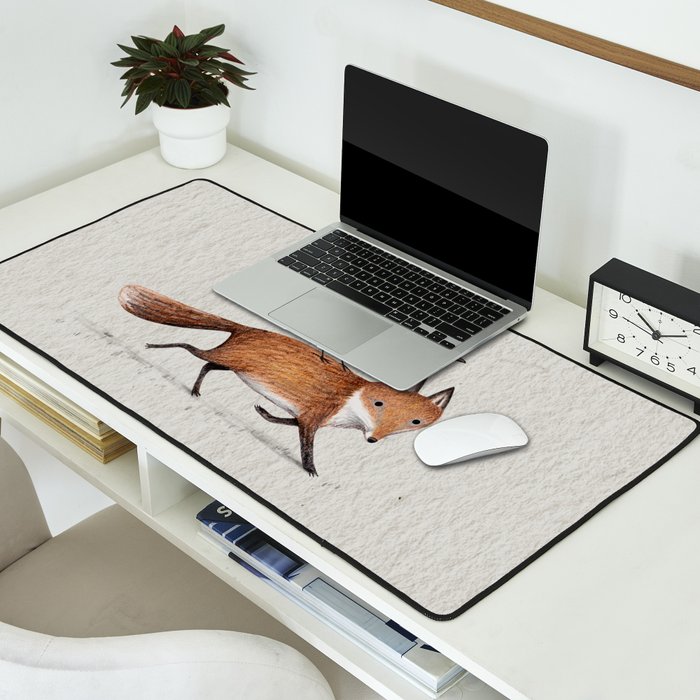 Fox & Crow - Piggyback Desk Mat Gallery Image 2