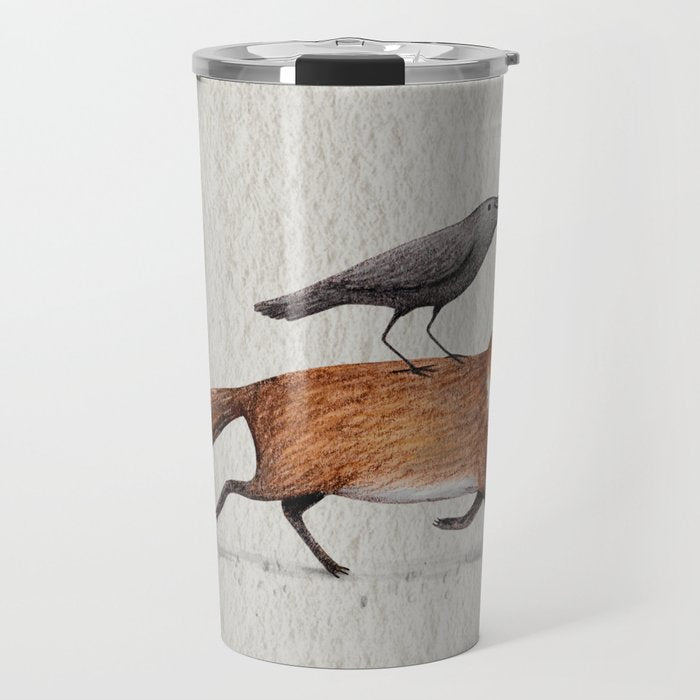 Fox & Crow - Piggyback Travel Mug Gallery Image 1